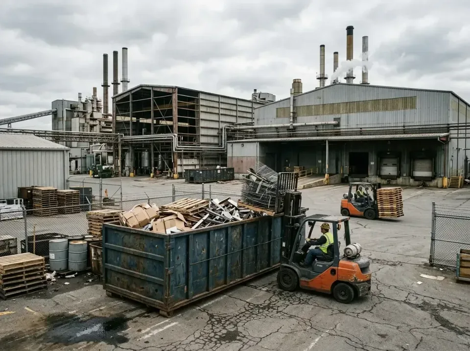 industrial-factory-scrap-conta-003 — frequently asked questions, Cheap Roll-off Dumpster Rentals in Amelia, OH